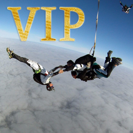 Baptême en parachute VIP